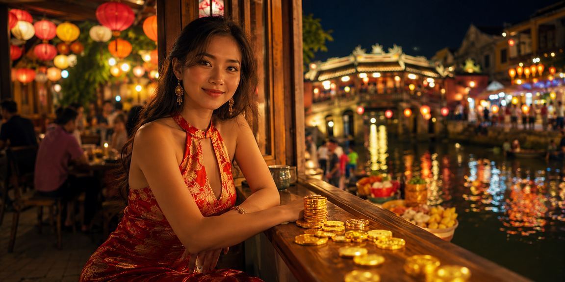 Người chơi Hội An xem xét thông tin kèo và chuẩn bị nạp tiền để đặt cược thể thao